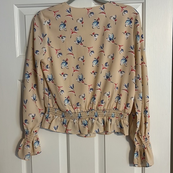 Scripted crop blouse - Picture 6 of 7